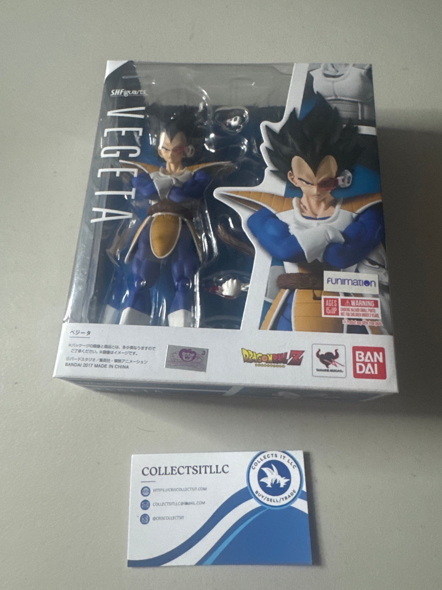 Sh Figuarts Scouter Vegeta 2.0 Sealed