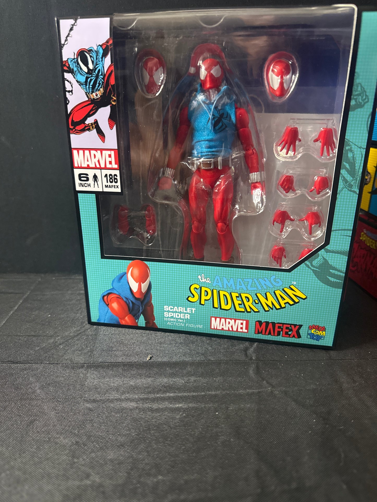 mafex scarlet spider new