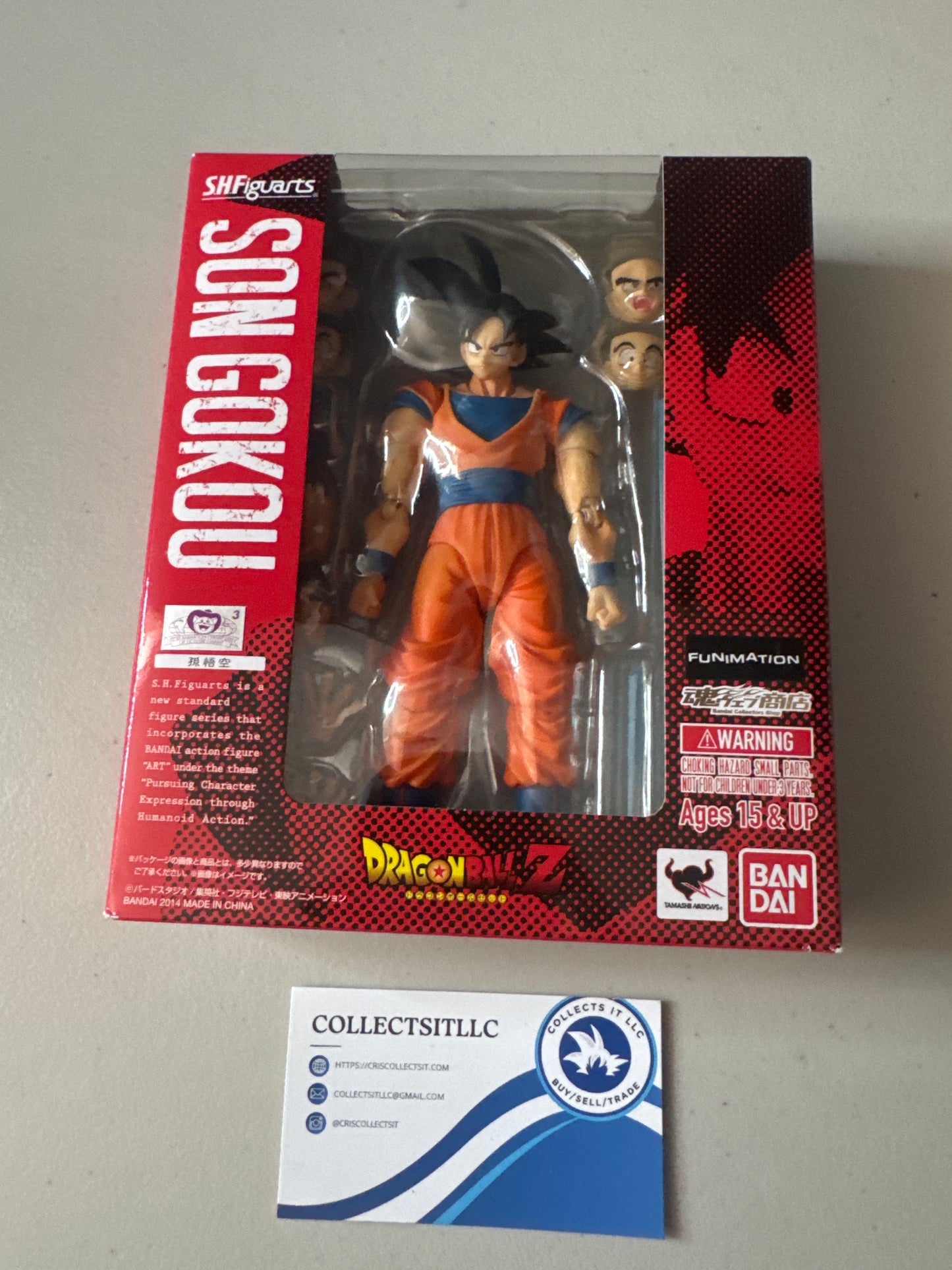 Sh Figuarts OG Goku Sealed