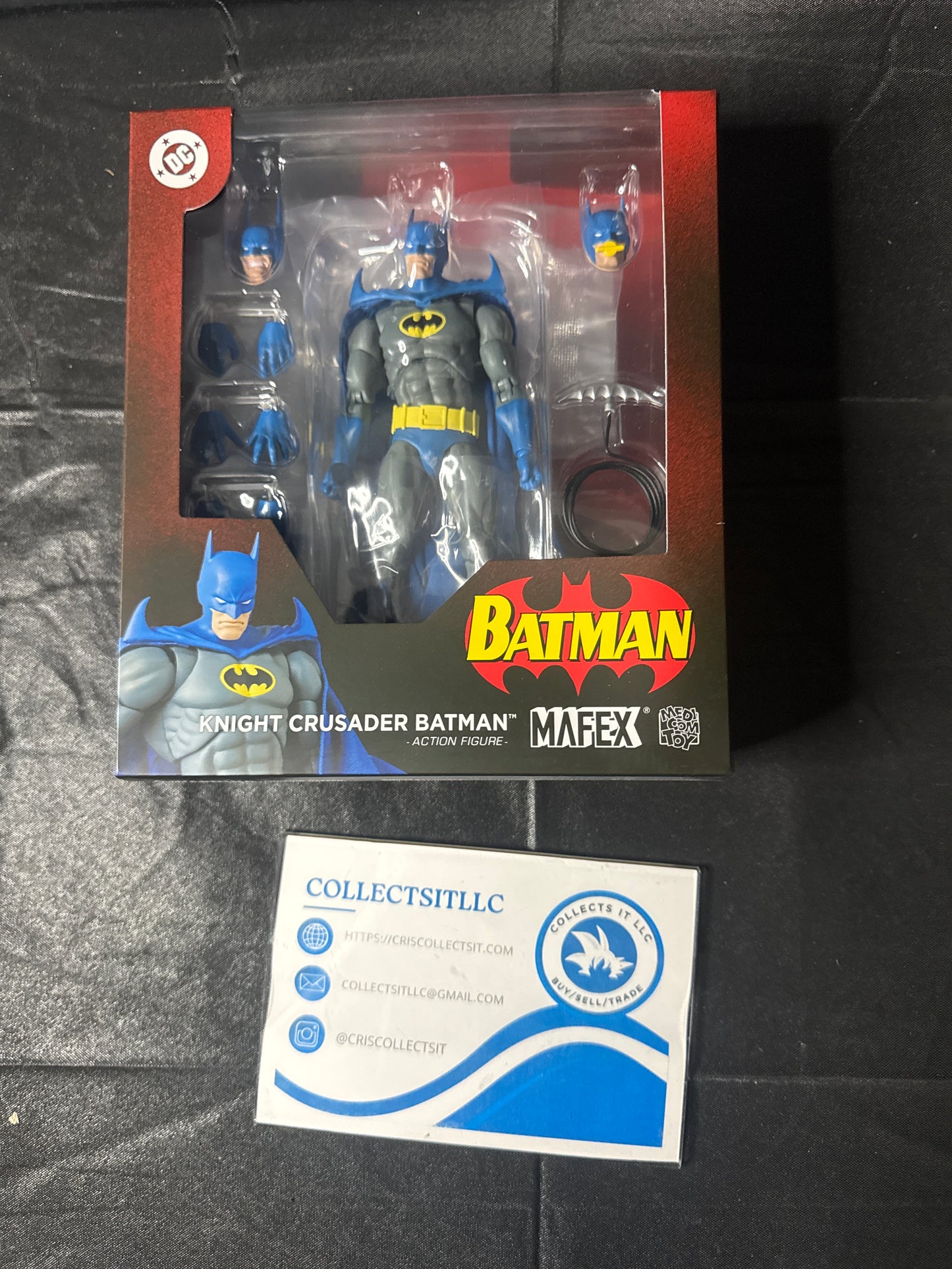 Mafex Batman Blue New