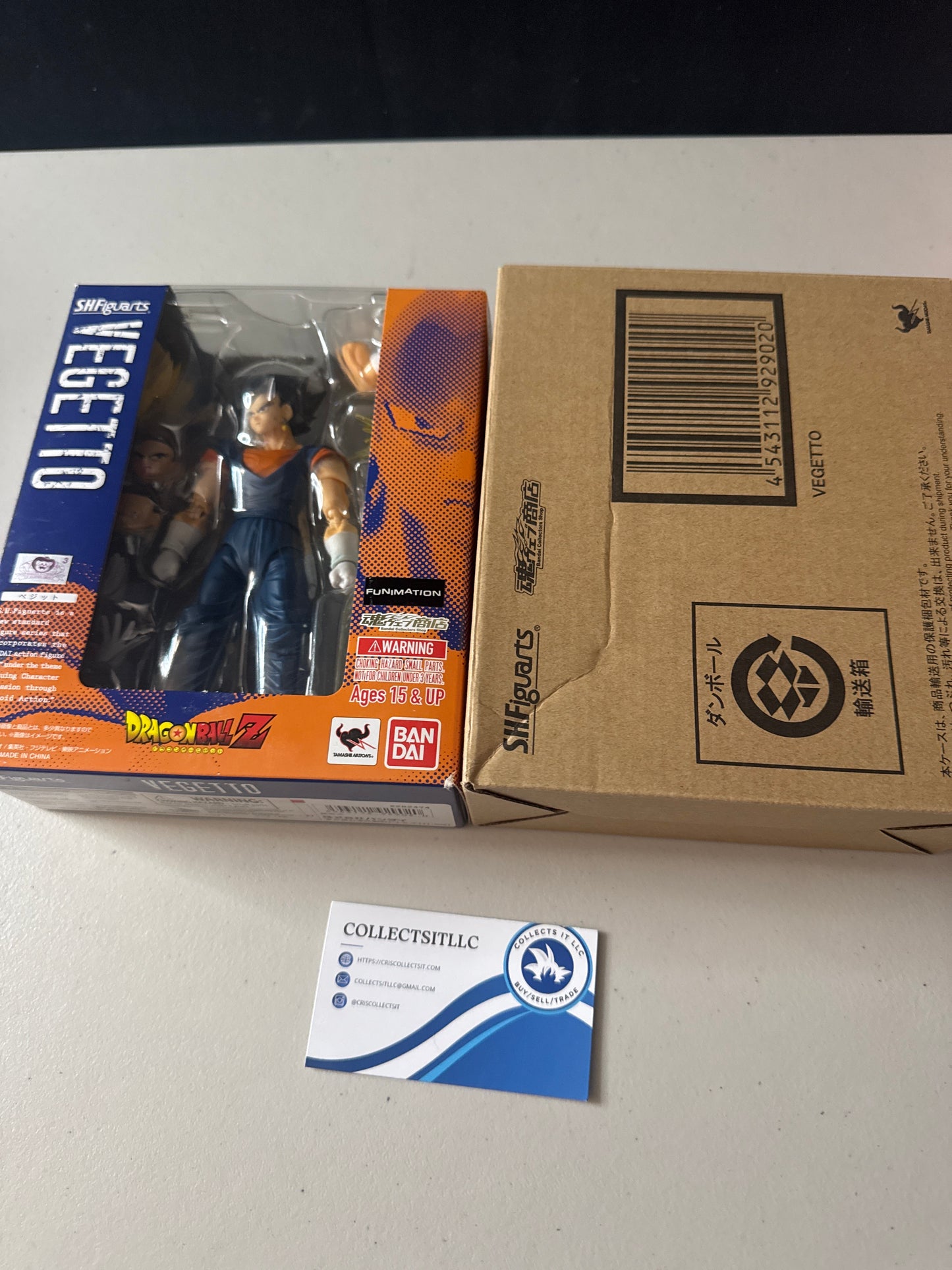 Sh Figuarts Vegetto Sealed