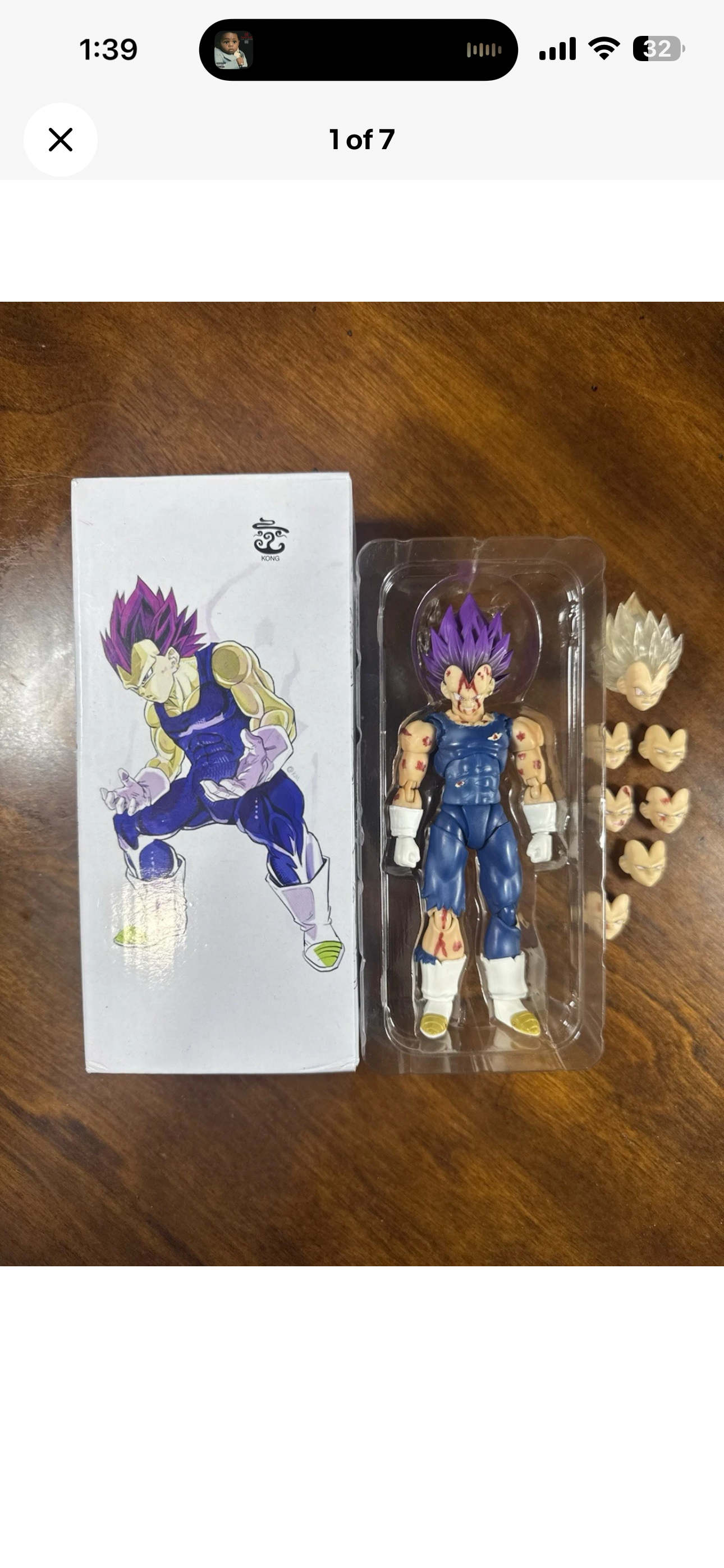 SH Figuarts Dragon Ball Z Kong Studio Ultra Ego Vegeta Bloody Gi K013 *RARE* BRAND NEW!!!