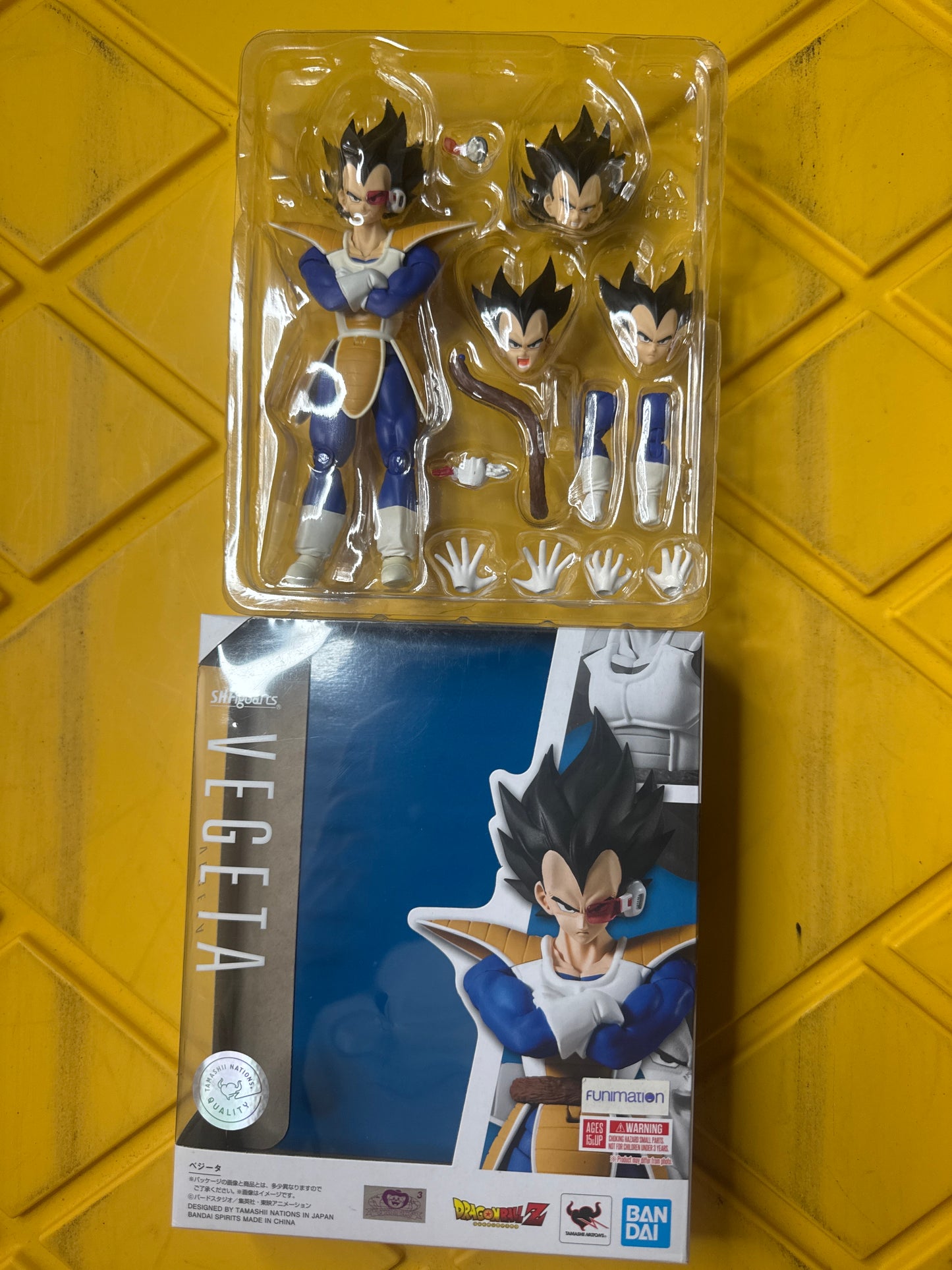 Sh Figuarts Vegeta Incomplete