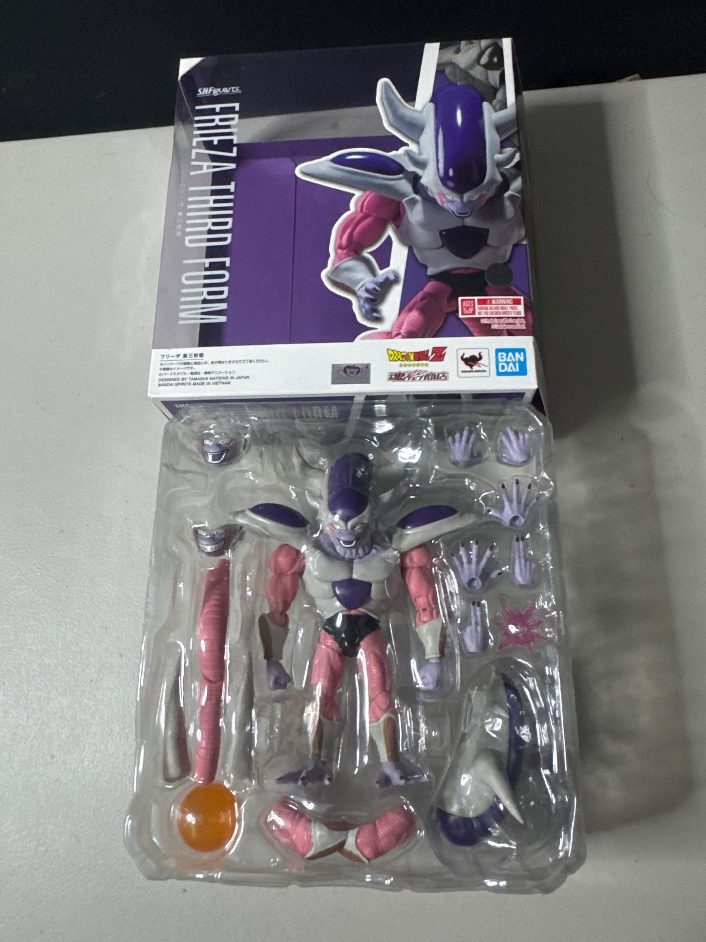 Sh Figuarts Frieza Third Form Pre-owned