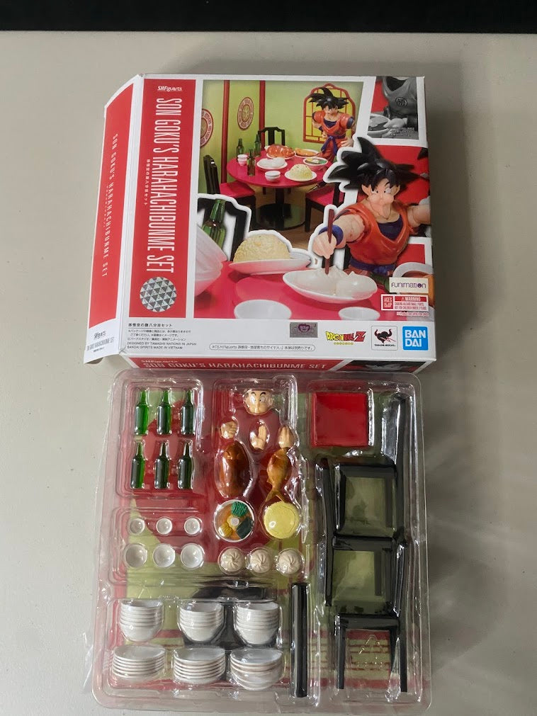 Sh Figuarts Son Goku's Harahachibunme Set Pre-owned