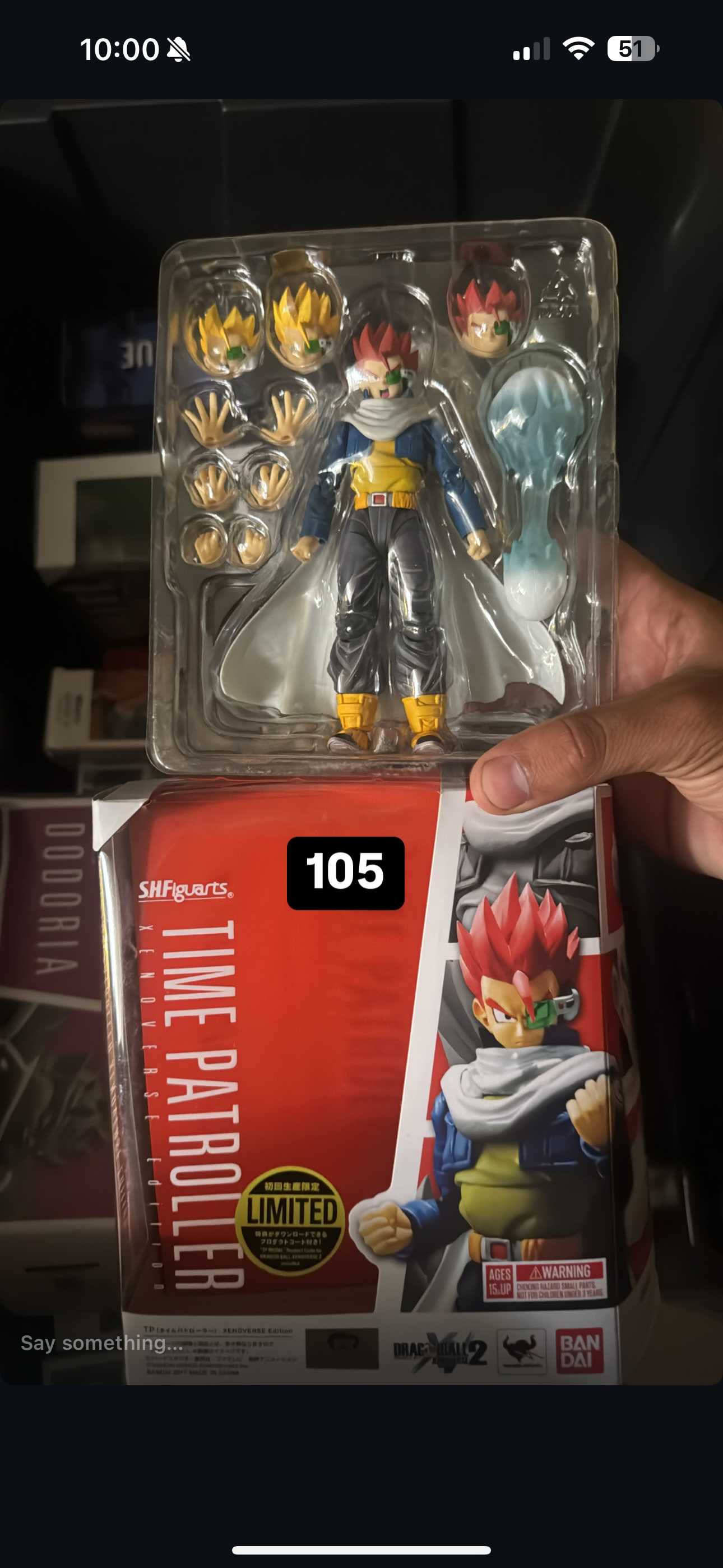 Figuras de acción de la Patrulla del Tiempo Sh Figuarts de segunda mano