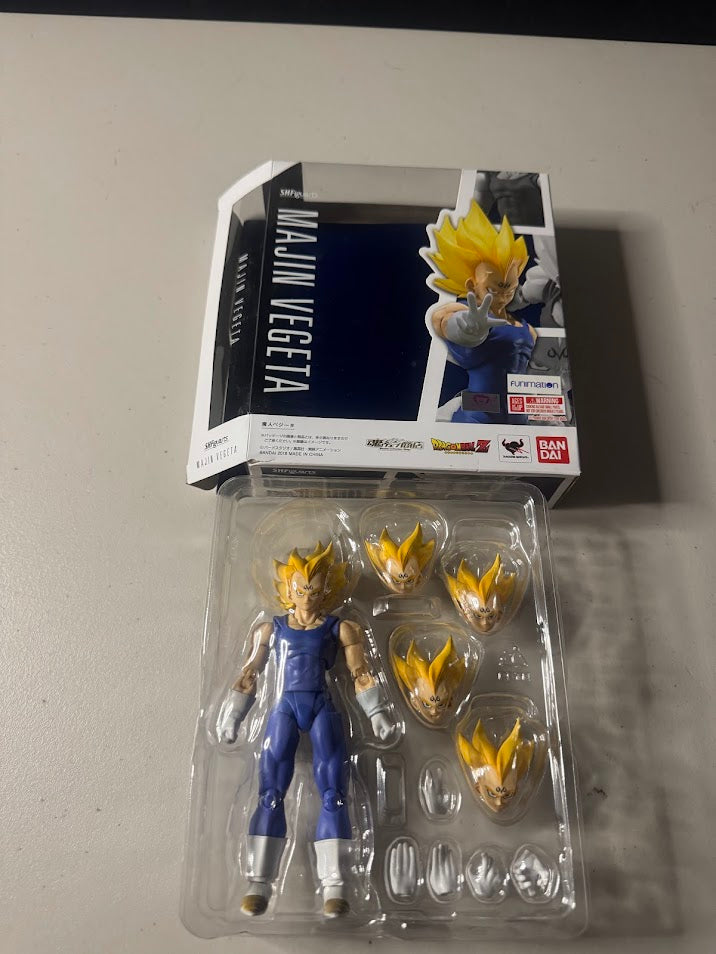 Sh Figuarts Majin Vegeta Pre-owned