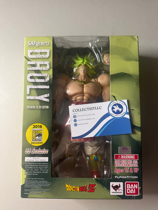 Sh Figuarts Broly 2016 SDCC SEALED