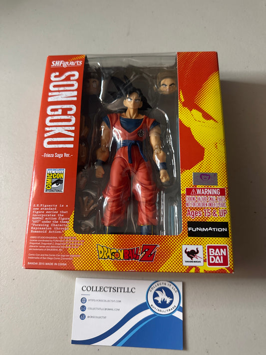 Sh Figuarts SDCC Goku Sealed