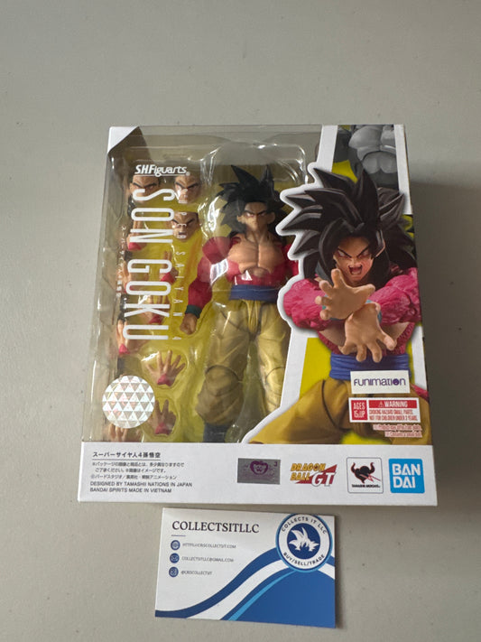 Sh Figuarts SS4 Goku Sealed