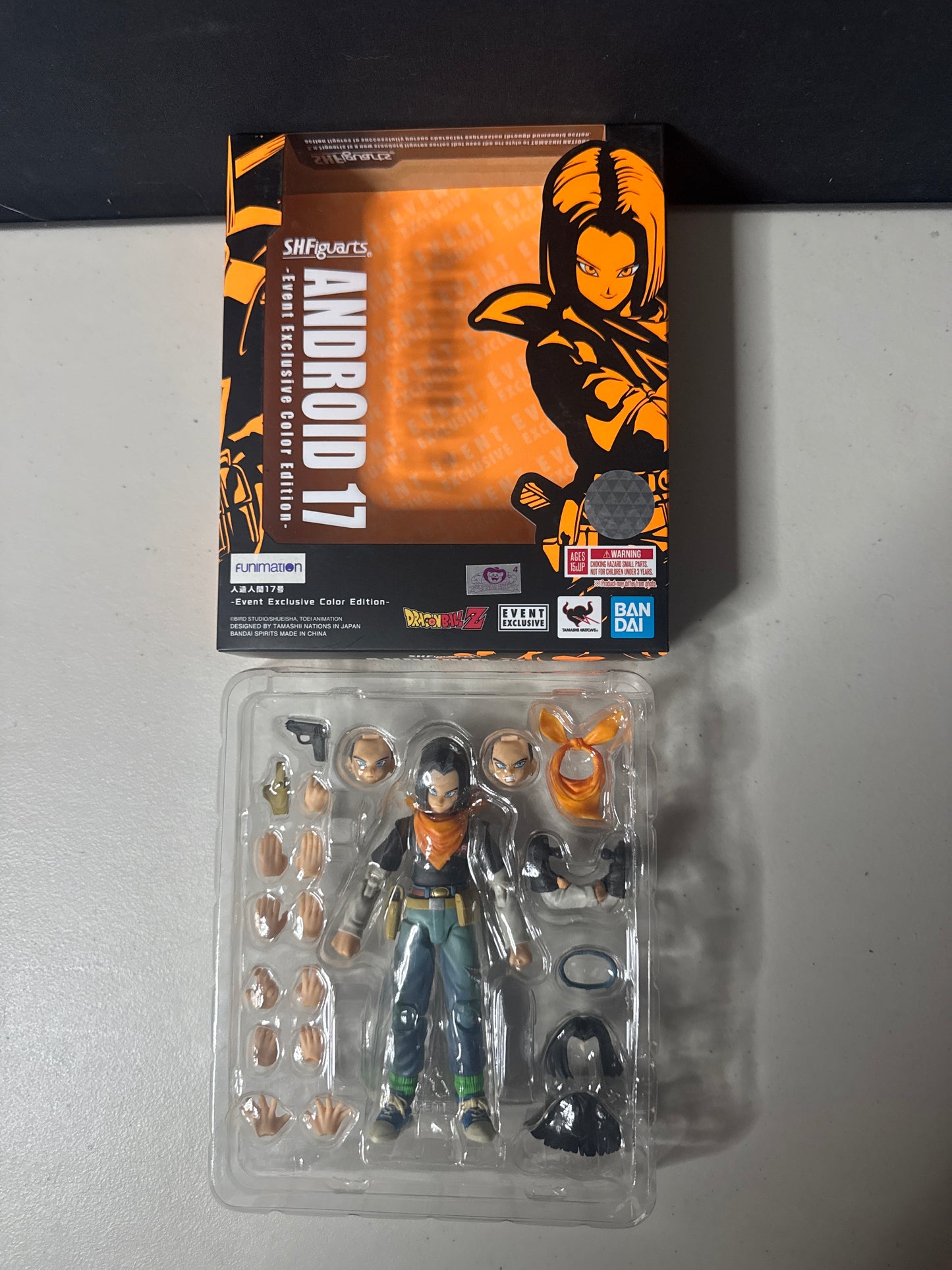 Sh Figuarts Android 17 EE Pre-owned