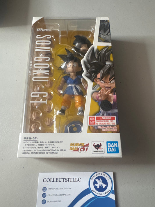 Sh Figuarts Son Goku Gt Pre-owned
