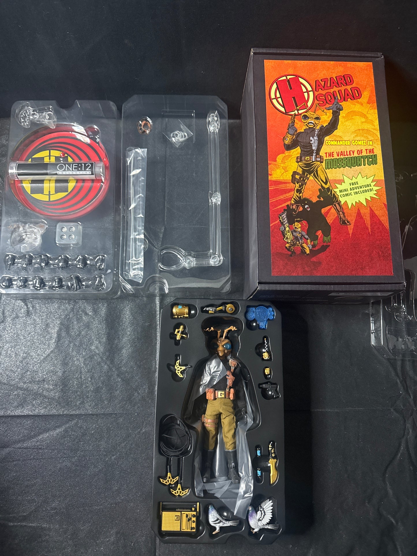 Mezco One:12 Collective Hazard Squad Gold Commander Gomez