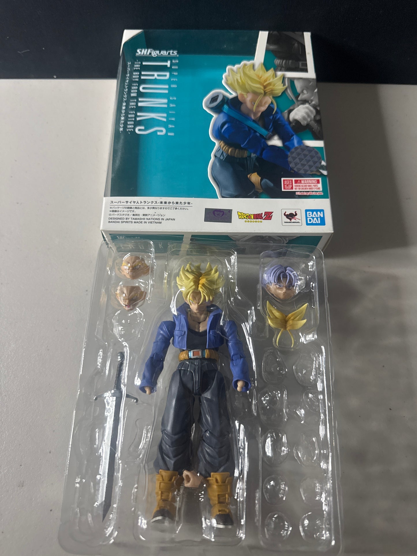 Sh Figuarts Trunks Incomplete