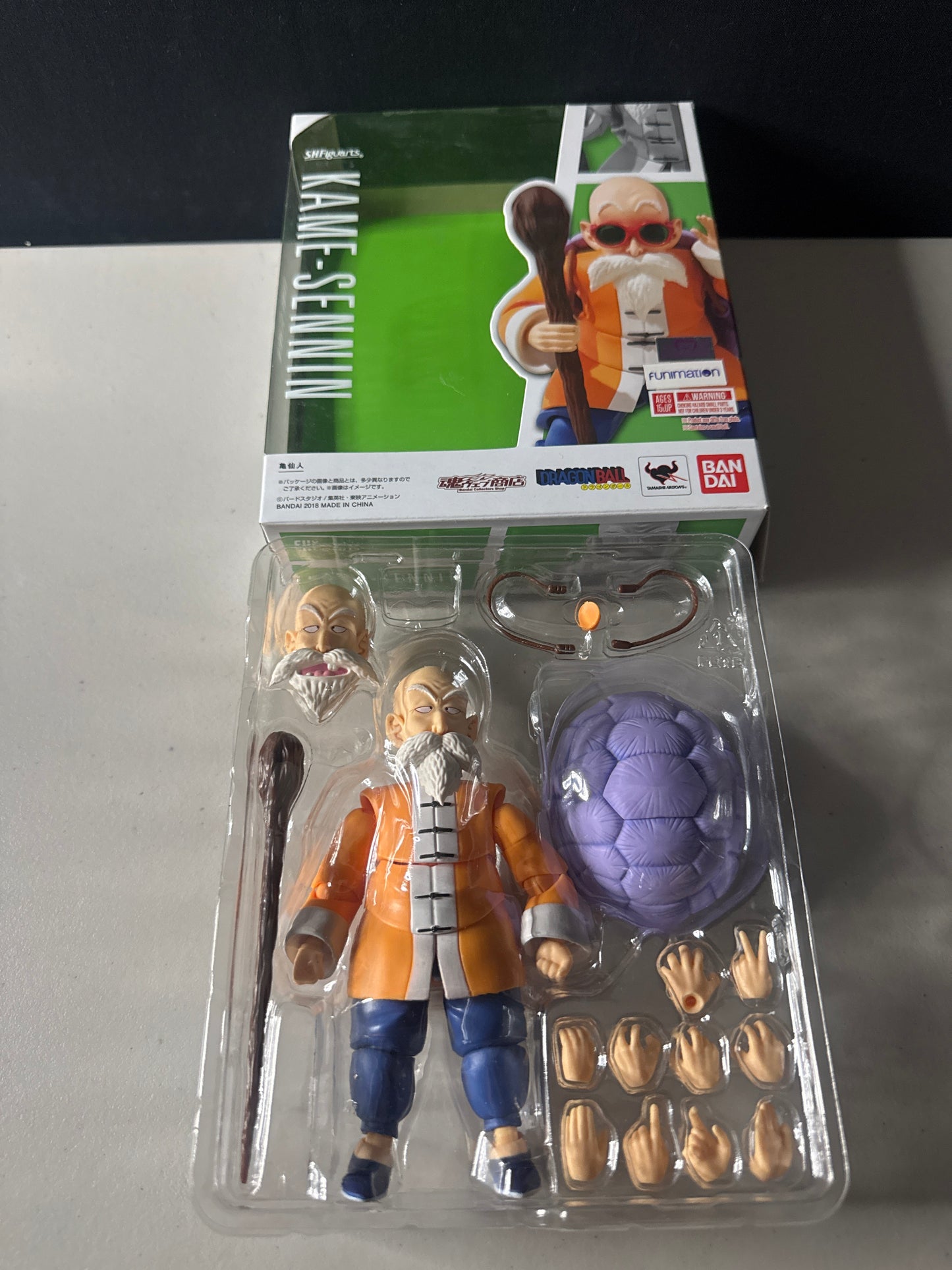 Sh Figuarts Master Roshi Incomplete