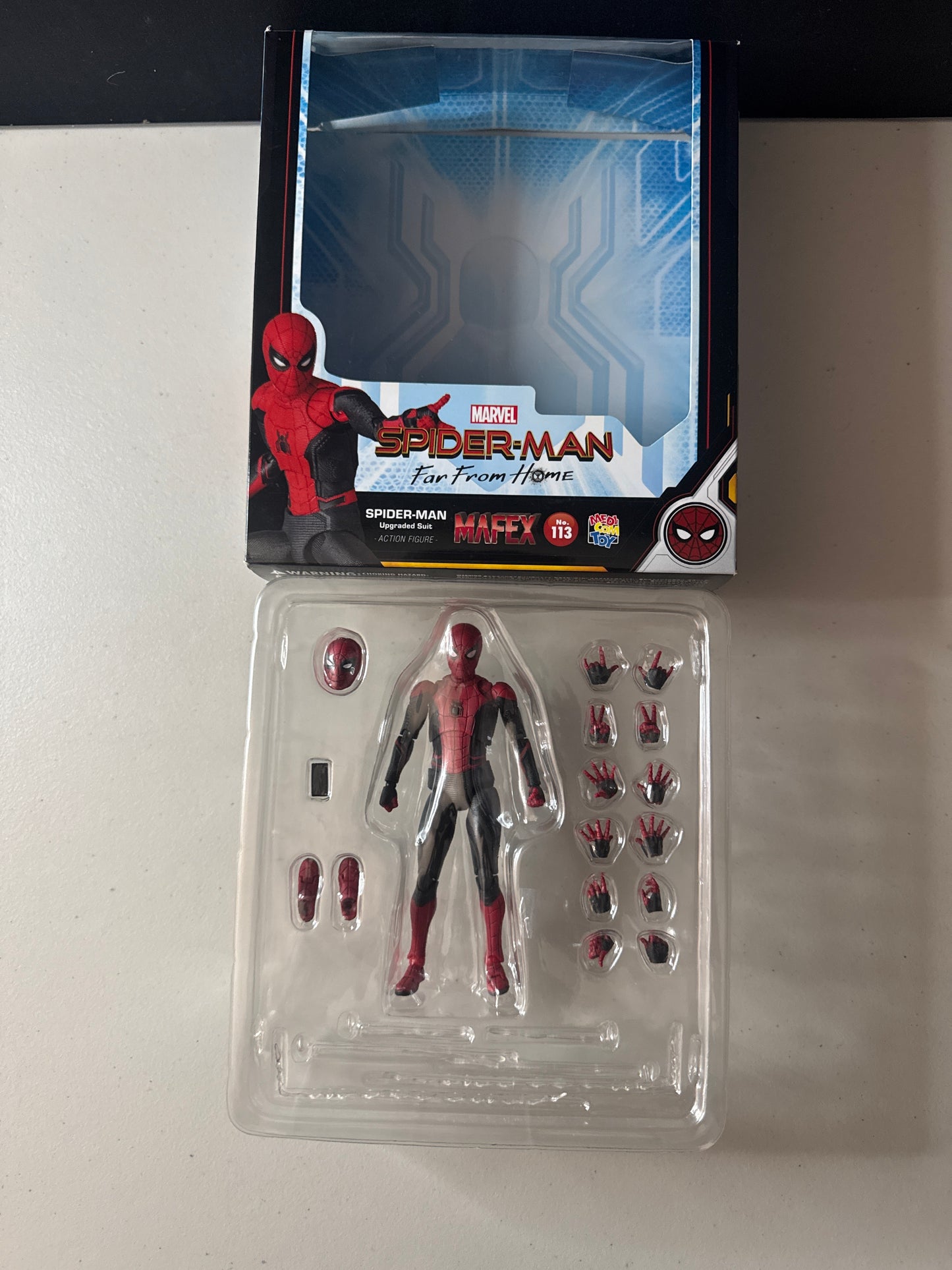 mafex 113 spiderman