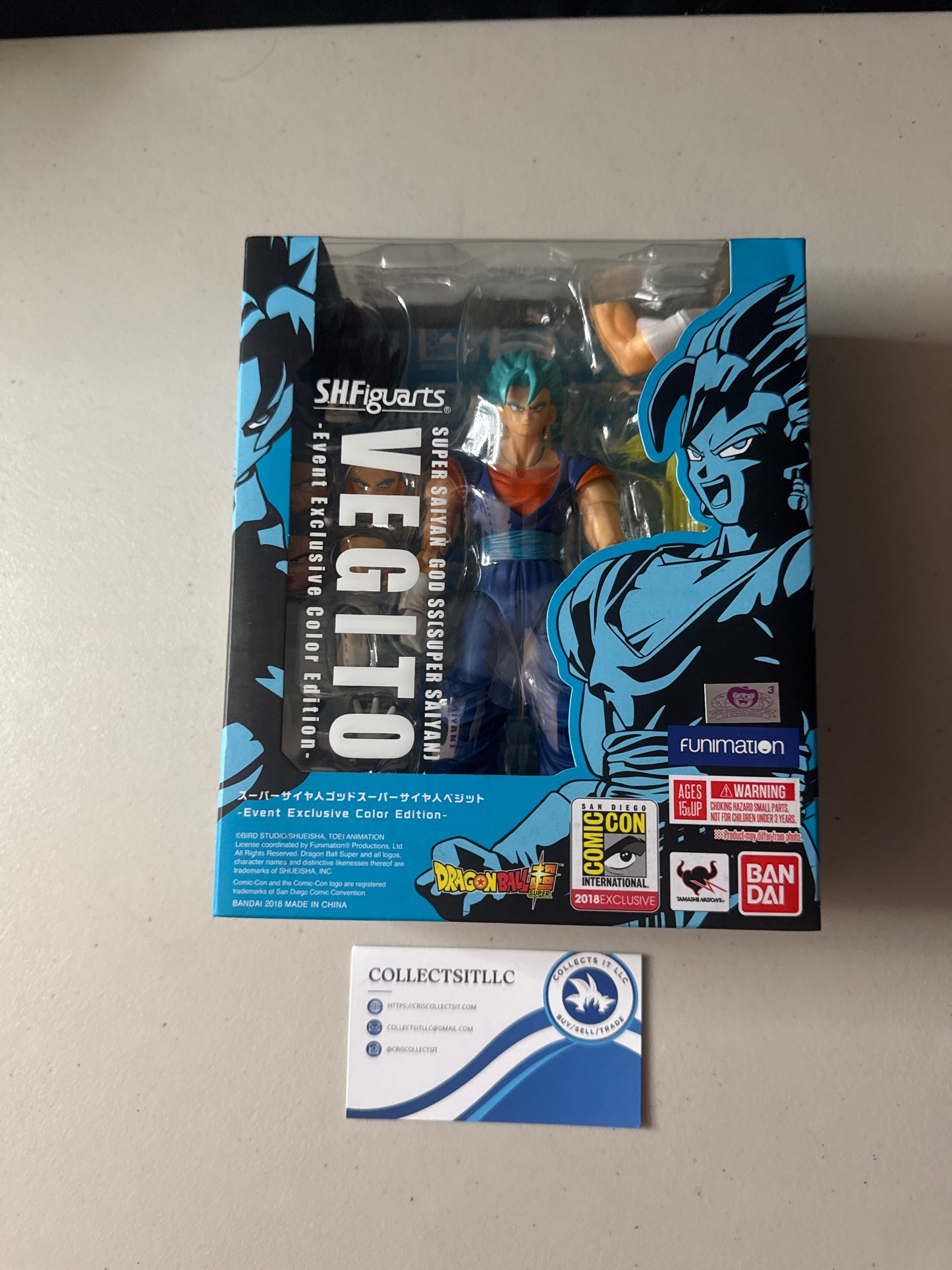 Sh Figuarts Vegito SDCC
