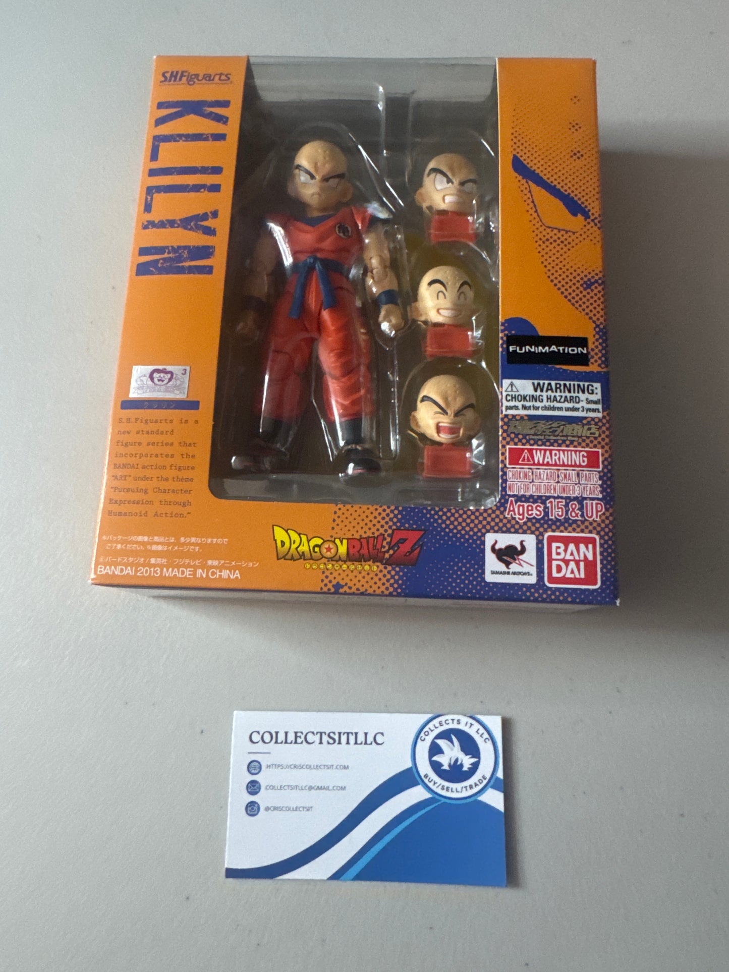Sh Figuarts Adult Krillin Sealed