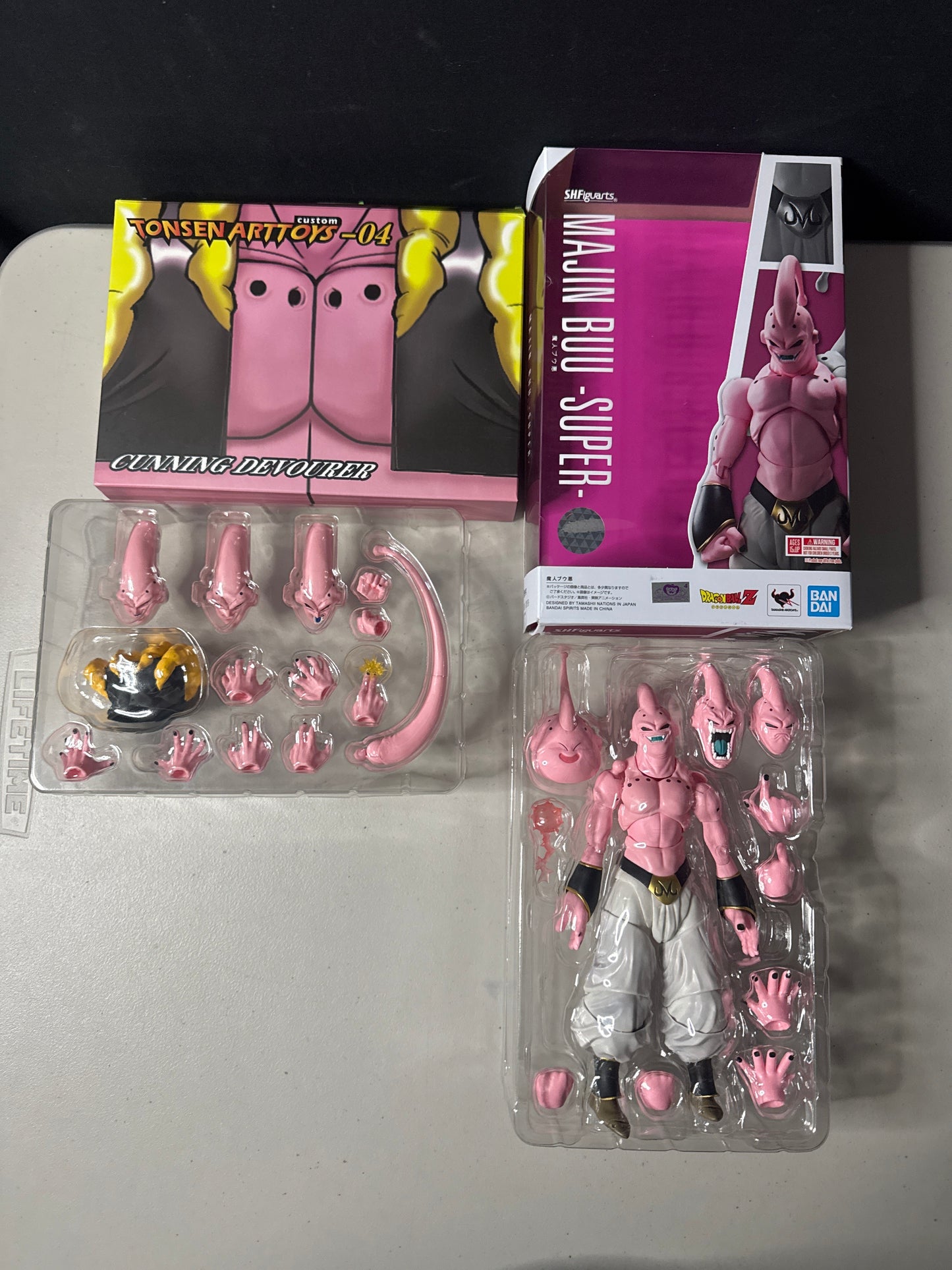 Sh Figuarts Buu Custom Kit