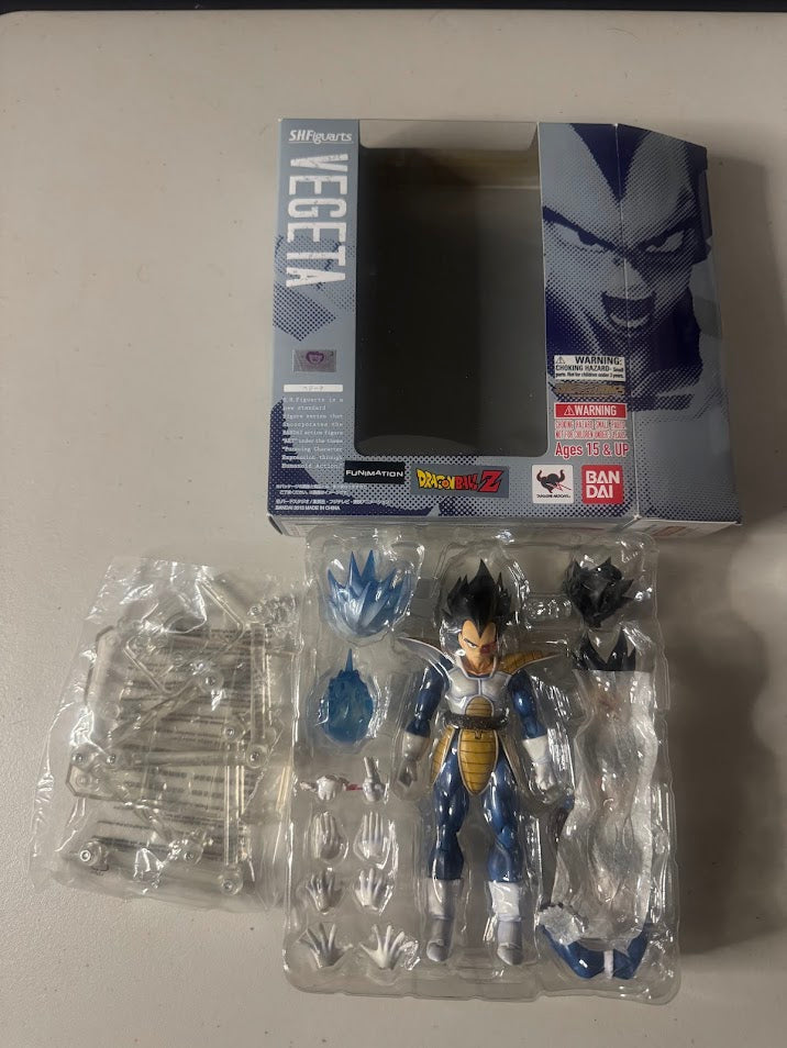 Sh Figuarts Scouter Vegeta 1.0 Pre-owned