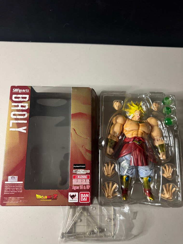 Sh Figuarts Broly 2014 pre owned