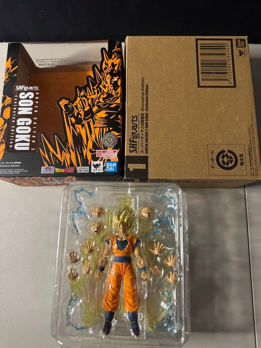 Sh Figuarts SS2 Event exclusive goku pre-owned