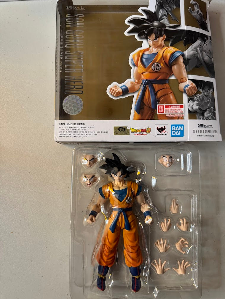 Sh Figuarts Goku Super Hero Pre-owned